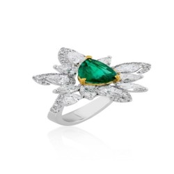 2,03 Karat Pırlanta Yüzük Beyaz 18 Ayar